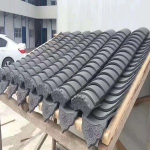 批發(fā) 仿古滴水瓦 花邊瓦檐口瓦 瓦片屋檐瓦 花巖滴水 古建材料