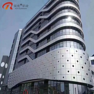 隴南市鋁單板廠家 閃銀鋁單板幕墻 雕刻鏤空菱形鋁單板焊接鋁單板
