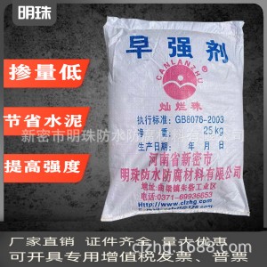 25公斤袋裝水泥早強(qiáng)劑水泥砂漿混凝土早強(qiáng)劑提升水泥早期強(qiáng)度粉劑