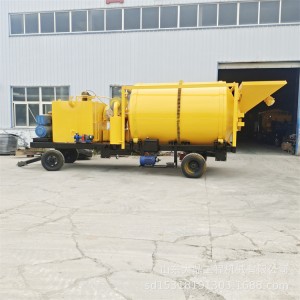 瀝青罐攪拌修補(bǔ)車(chē) 廢料瀝青拌合機(jī) 滾筒式1.5方再生機(jī)