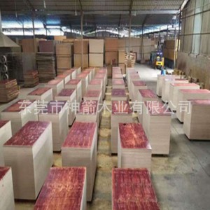 膠合板1220x2440接縫嚴(yán)密不漏漿工程建筑模板小紅板廠家批發(fā)
